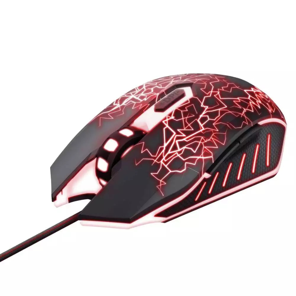 Trust GXT105X Izza Wired RGB Gaming Mouse NEW