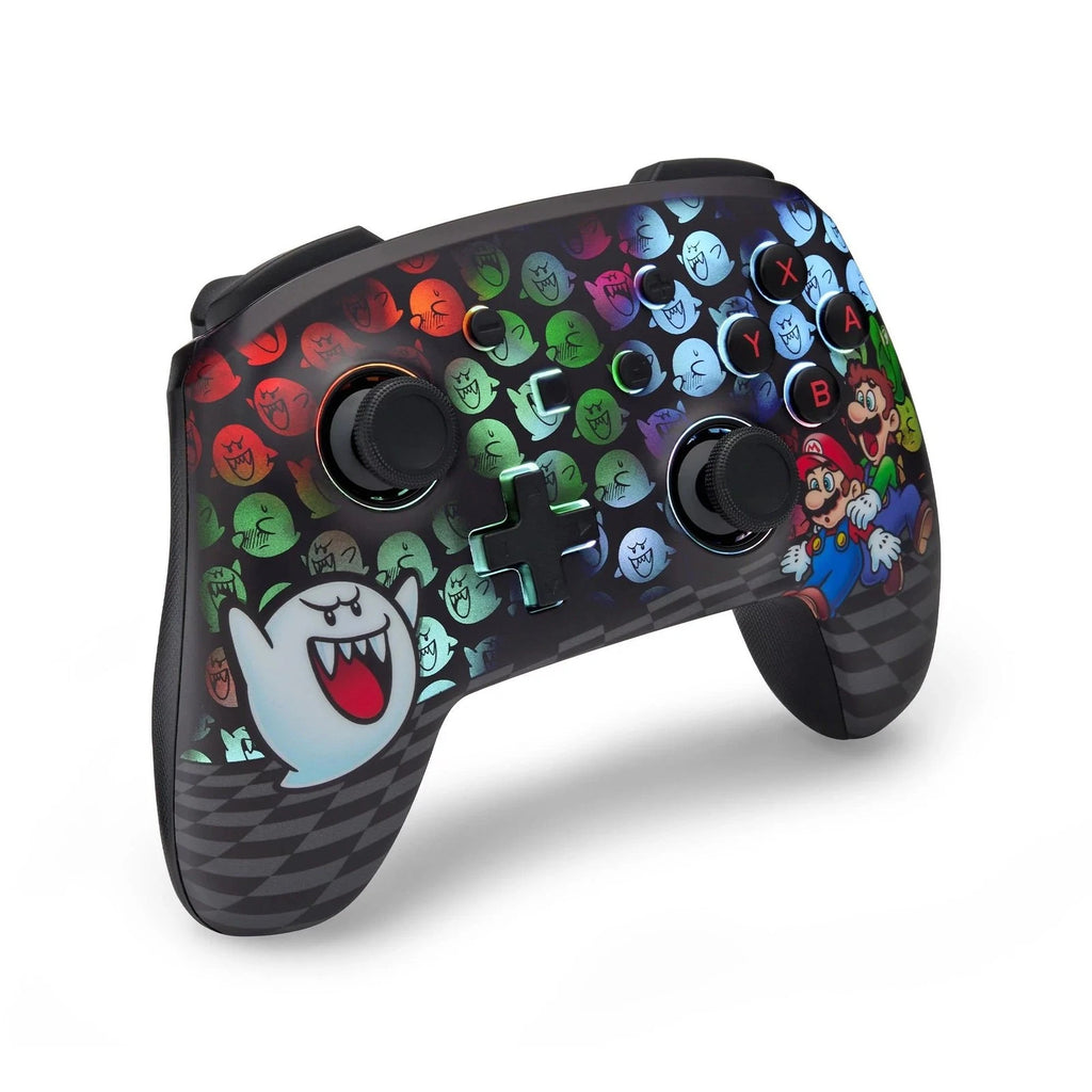 Powera Lumectra Enhanced Wireless Controller for Nintendo Switch (Mario Boo) NEW
