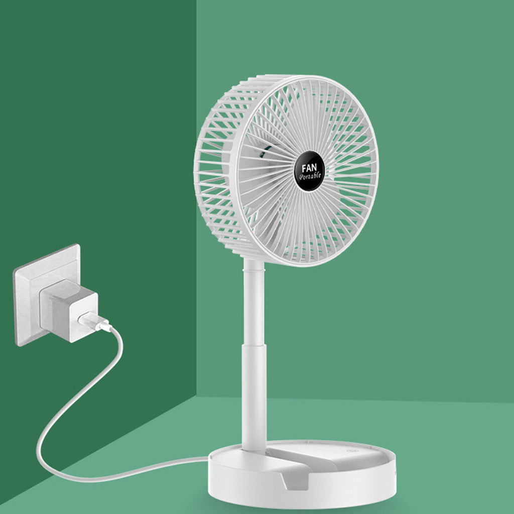 Portable Desk Fan Foldable USB Table Fan Rechargeable Fan Mini Cooling Fans