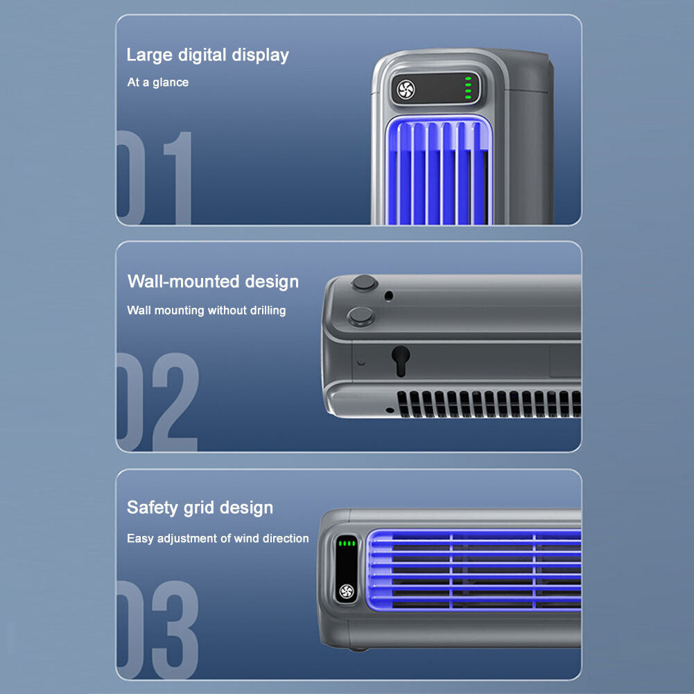 Cooling Ace Cooling Ace Air Conditioner Cooling Fan Quiet with 3 Speeds