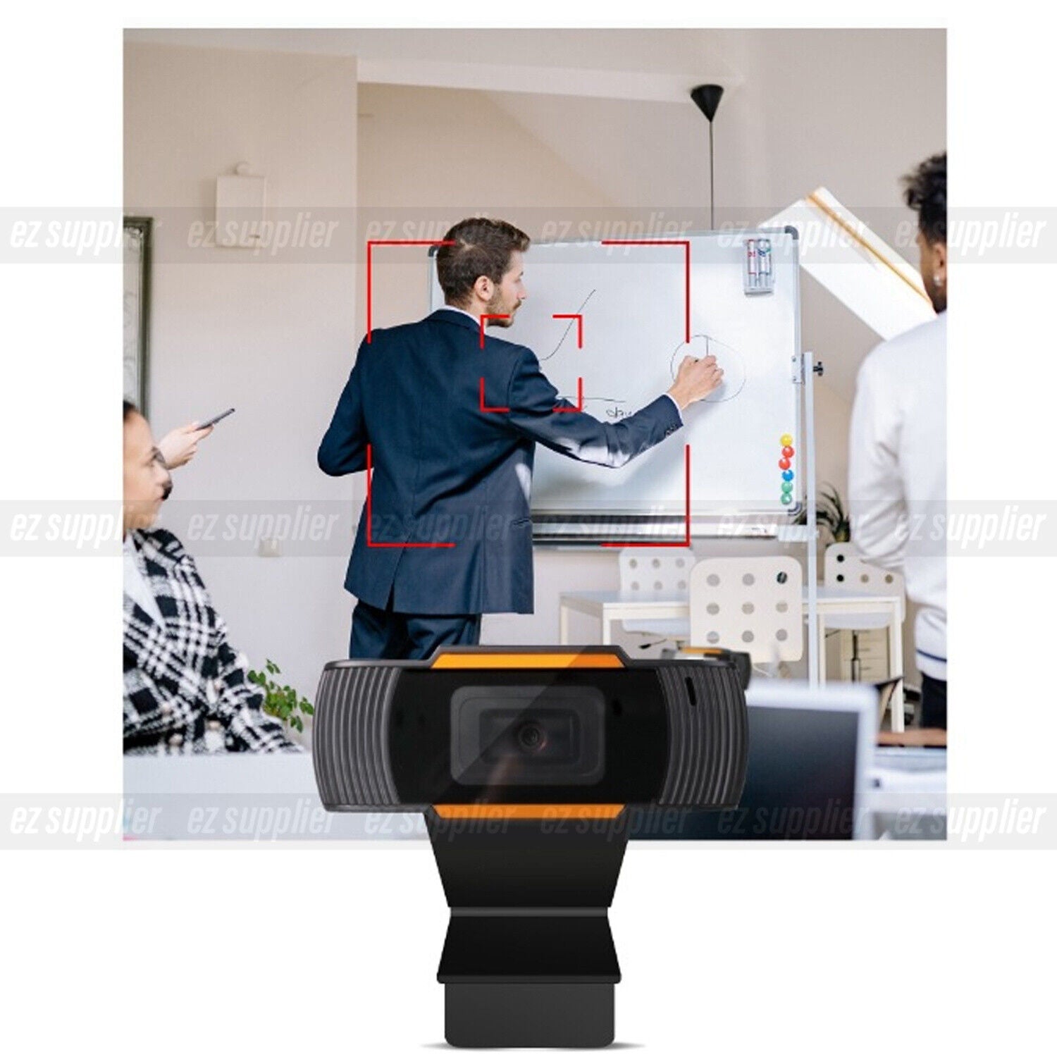 1080P Webcam Full HD USB 2.0 PC Desktop Laptop Web Camera with Microphone HOT