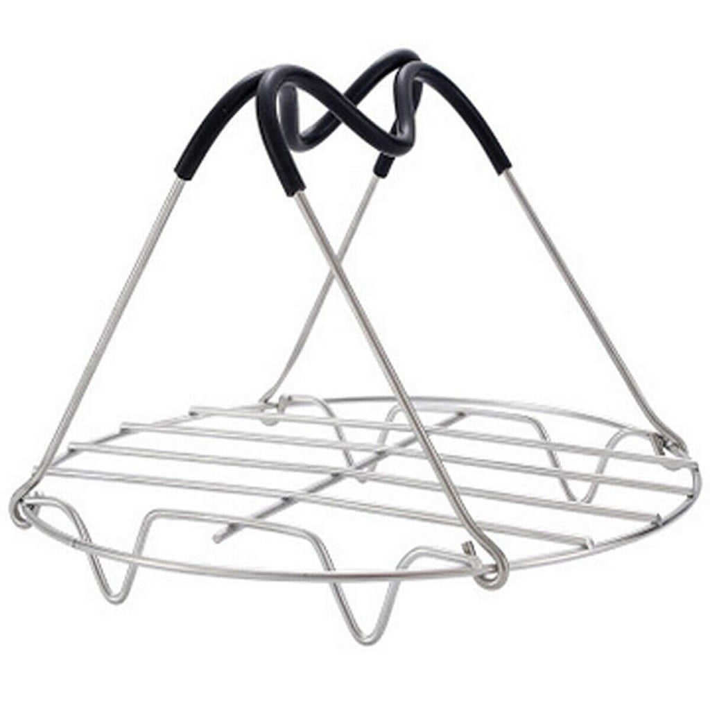 Instant Pressure Cooker Pot Heating Cooking Steam Rack Steaming Tray with Handle