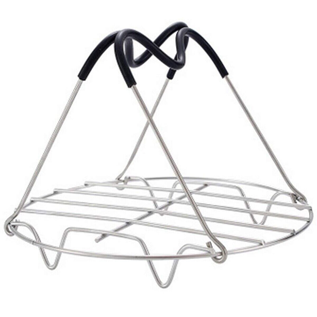 Instant Pressure Cooker Pot Heating Cooking Steam Rack Steaming Tray with Handle