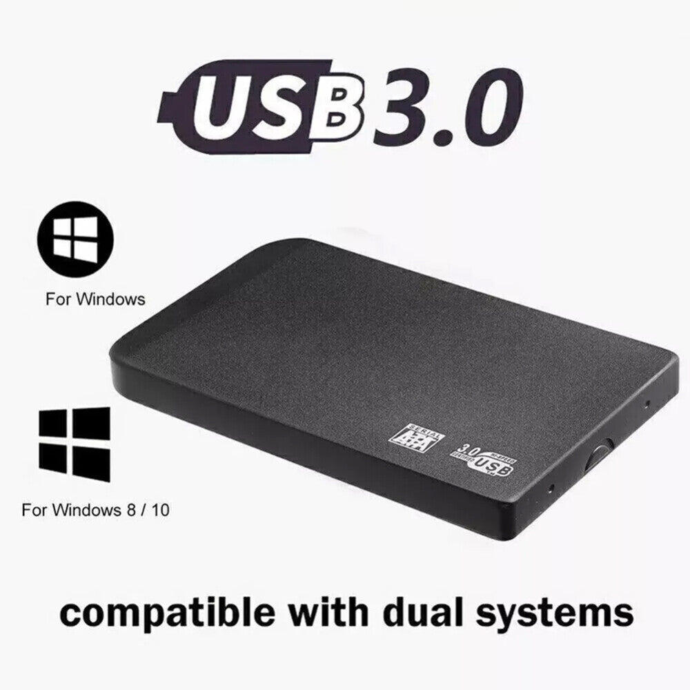 4TB Speedy Portable USB 3.0 External Hard Drive Expansion 3TB HDD 2TB 2.5