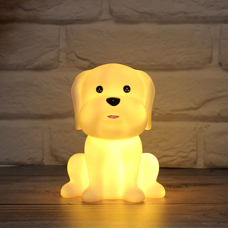 Kids Lamp Night Light Bedside Desk Lampshade Bunny Star Moon Bed Side Gift AU