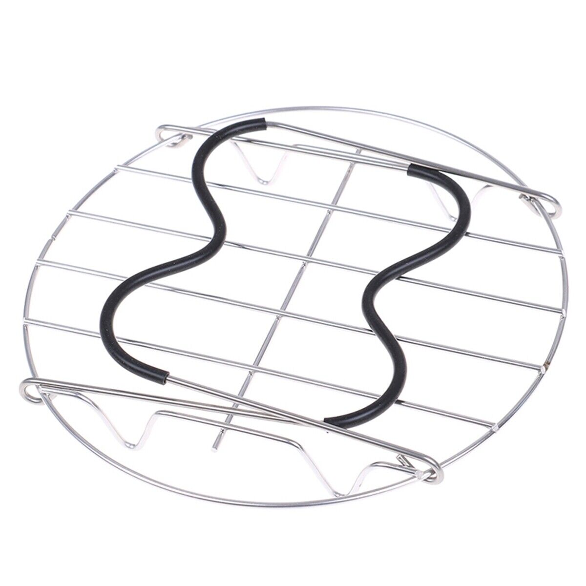 Instant Pressure Cooker Pot Heating Cooking Steam Rack Steaming Tray with Handle