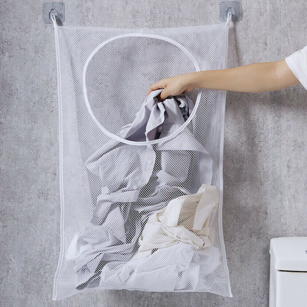Foldable Laundry Washing Clothes Storage Bag Hamper Basket Bin Organiserr