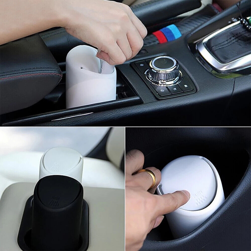 Car Trash Rubbish Garbage Box Dust Bin Storage Can Container Waste Holder Case