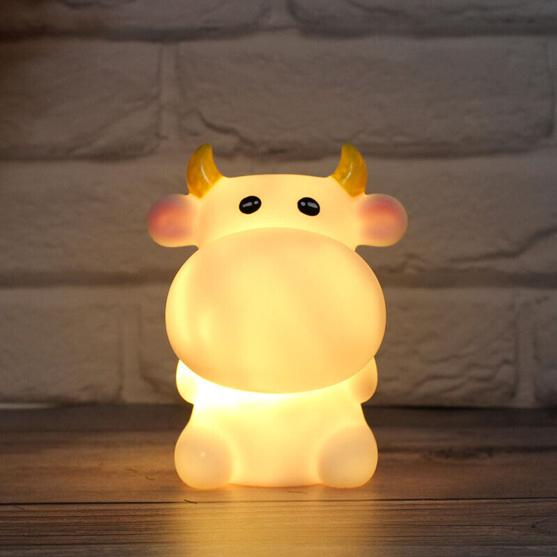 Kids Lamp Night Light Bedside Desk Lampshade Bunny Star Moon Bed Side Gift AU