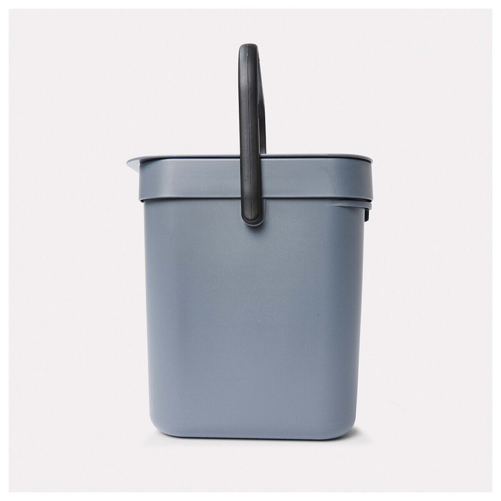 5-55L Rubbish Bin Kitchen Home Garbage Dust Waste Trash Plastic Lid Bin S-Large