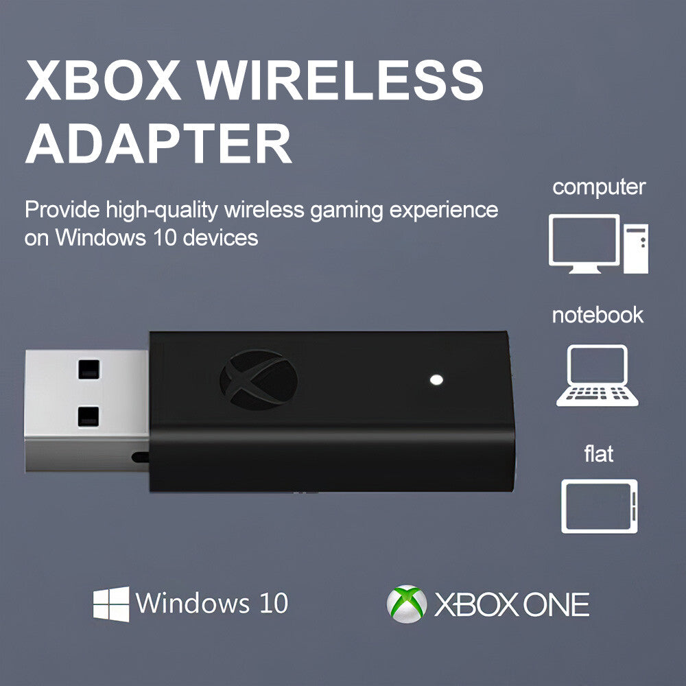 2nd Generation Wireless Receiver Adapter for XBOX ONE Game Controller WIN 10