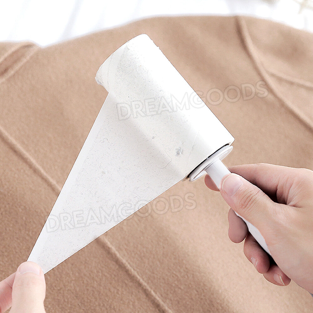 Lint Roller With Refills Sticky Remover Pet Dog Hair Clothes Sofa Dust Cleaning