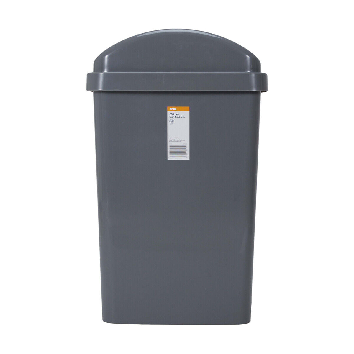 5-55L Rubbish Bin Kitchen Home Garbage Dust Waste Trash Plastic Lid Bin S-Large