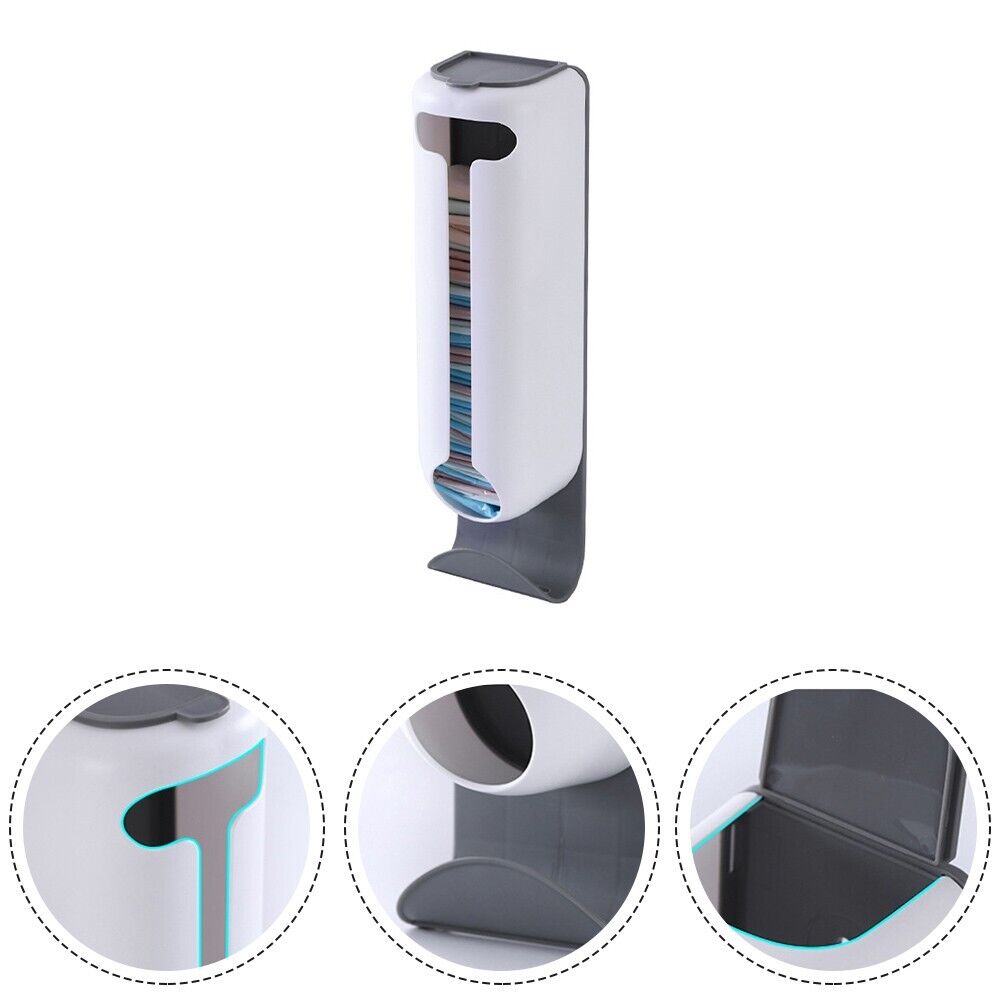 ABS Material Grocery Bag Saver and Dispenser for New and Reusable Bags 