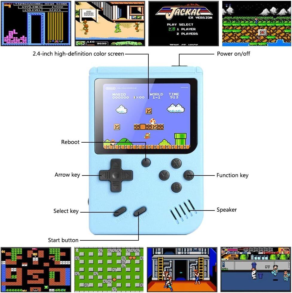 500 in 1 SUP Portable Video Game Handheld Retro Classic Gameboy Console