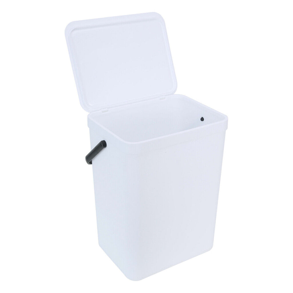 5-55L Rubbish Bin Kitchen Home Garbage Dust Waste Trash Plastic Lid Bin S-Large
