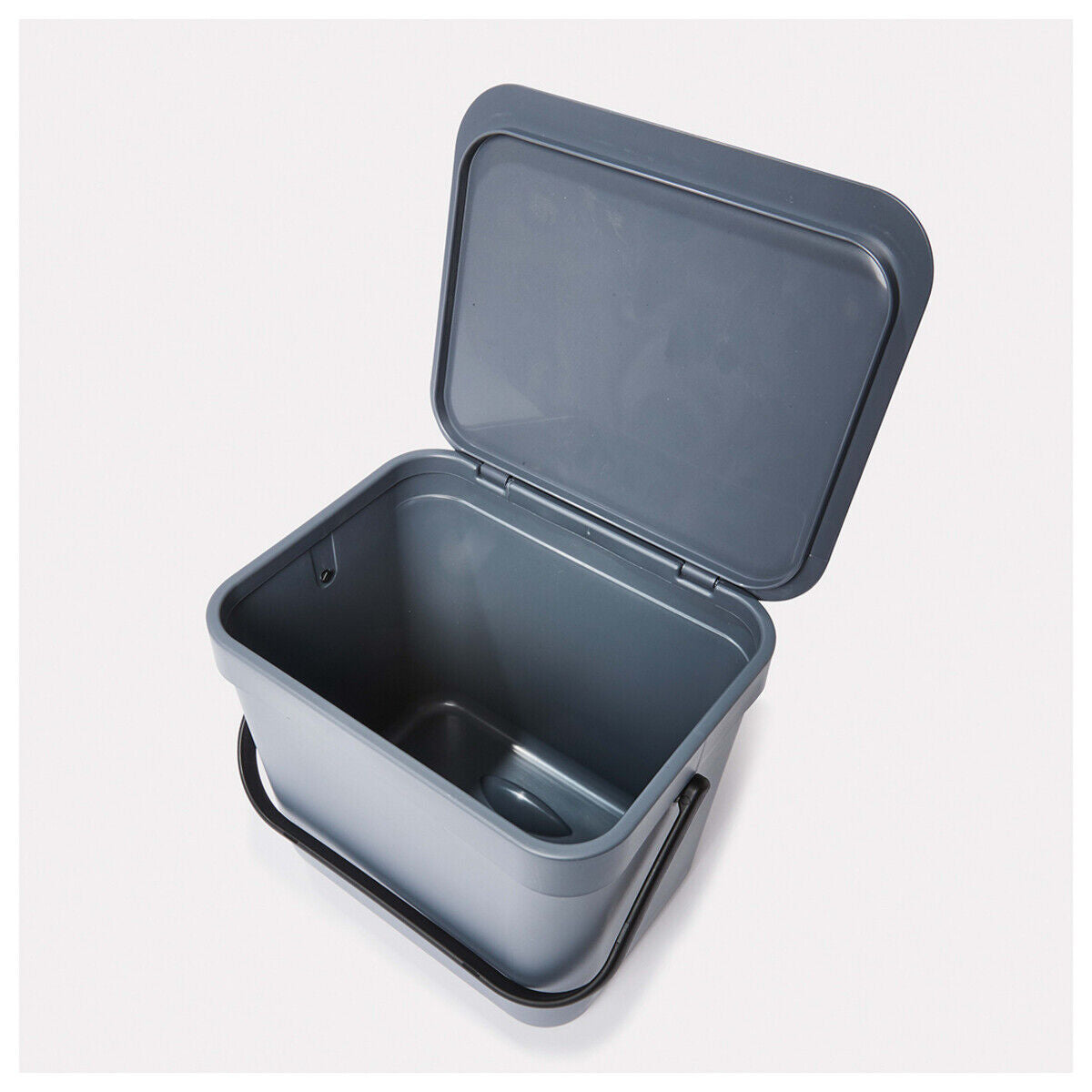5-55L Rubbish Bin Kitchen Home Garbage Dust Waste Trash Plastic Lid Bin S-Large