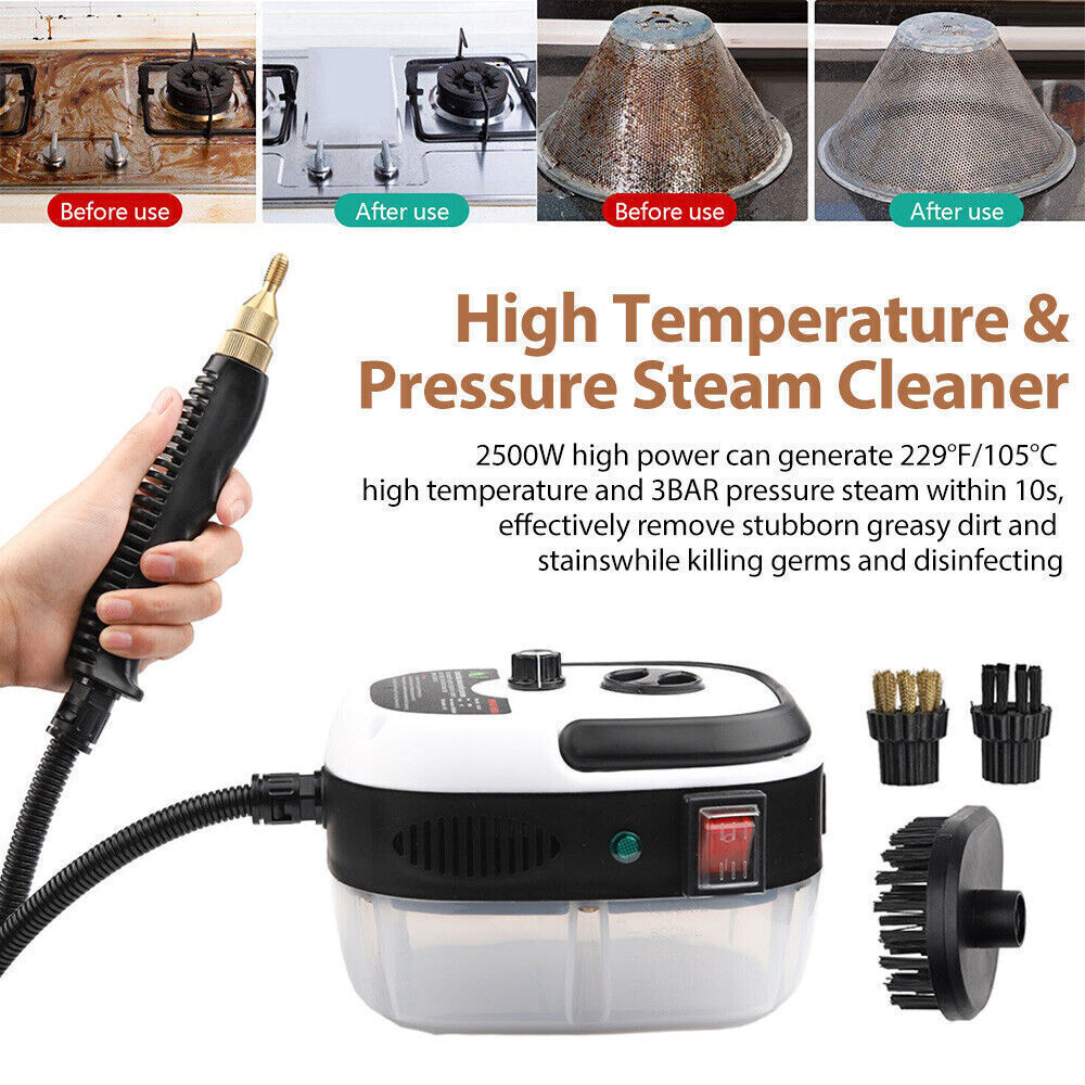 2500W Steam Cleaner High Temperature Household Kitchen Cleaning High Pressure