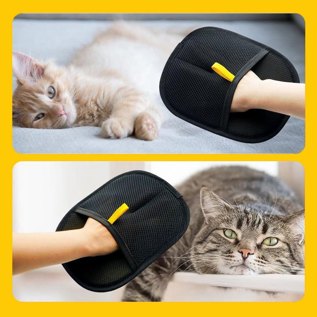 Pet Grooming Gloves Static Dedusting Brush Pet Hair Remover Brush Removing