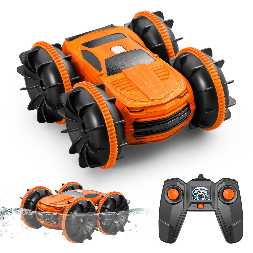 RC Cars Remote Control Car Amphibious off Road Truck Racing Toy Fo Kids 360Flips