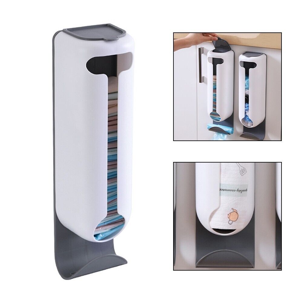 ABS Material Grocery Bag Saver and Dispenser for New and Reusable Bags 