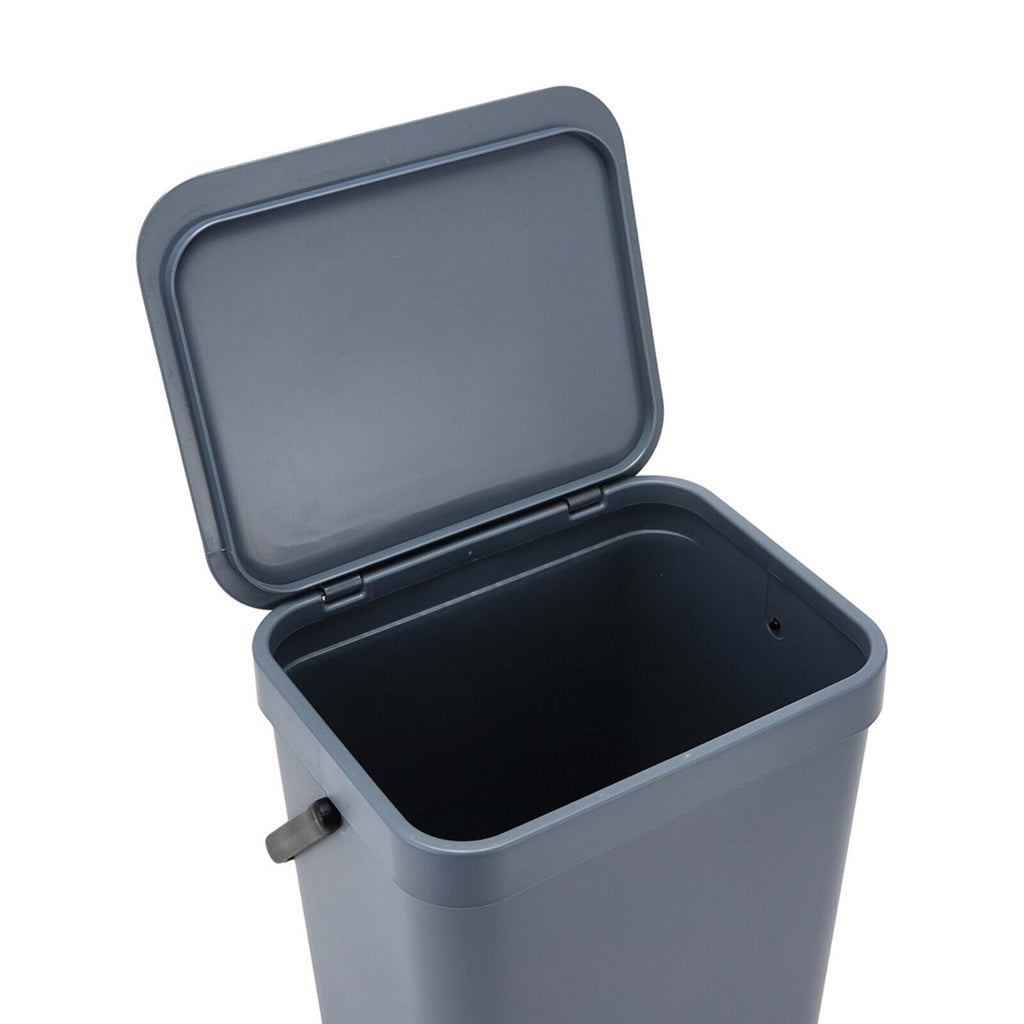 5-55L Rubbish Bin Kitchen Home Garbage Dust Waste Trash Plastic Lid Bin S-Large