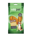VitaPet Chewz Chicken Wrapped Rawhide Twists Dog Puppy Chew Treats x 28 sticks