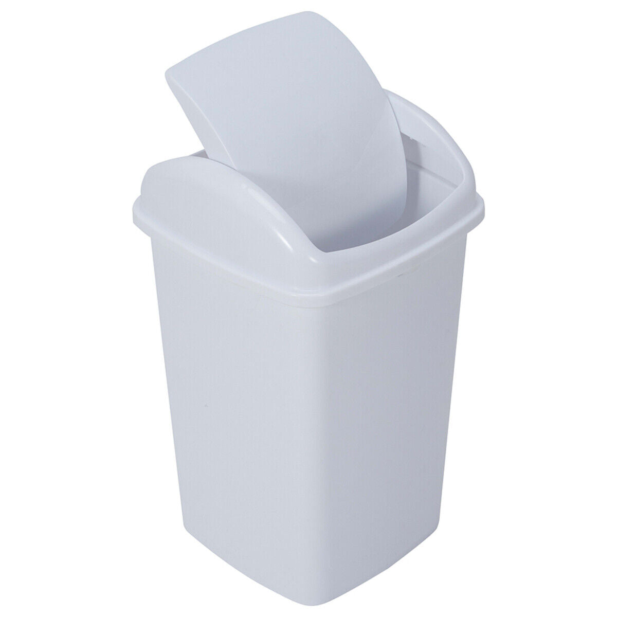 5-55L Rubbish Bin Kitchen Home Garbage Dust Waste Trash Plastic Lid Bin S-Large