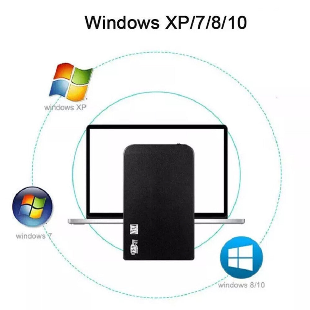 4TB Speedy Portable USB 3.0 External Hard Drive Expansion 3TB HDD 2TB 2.5