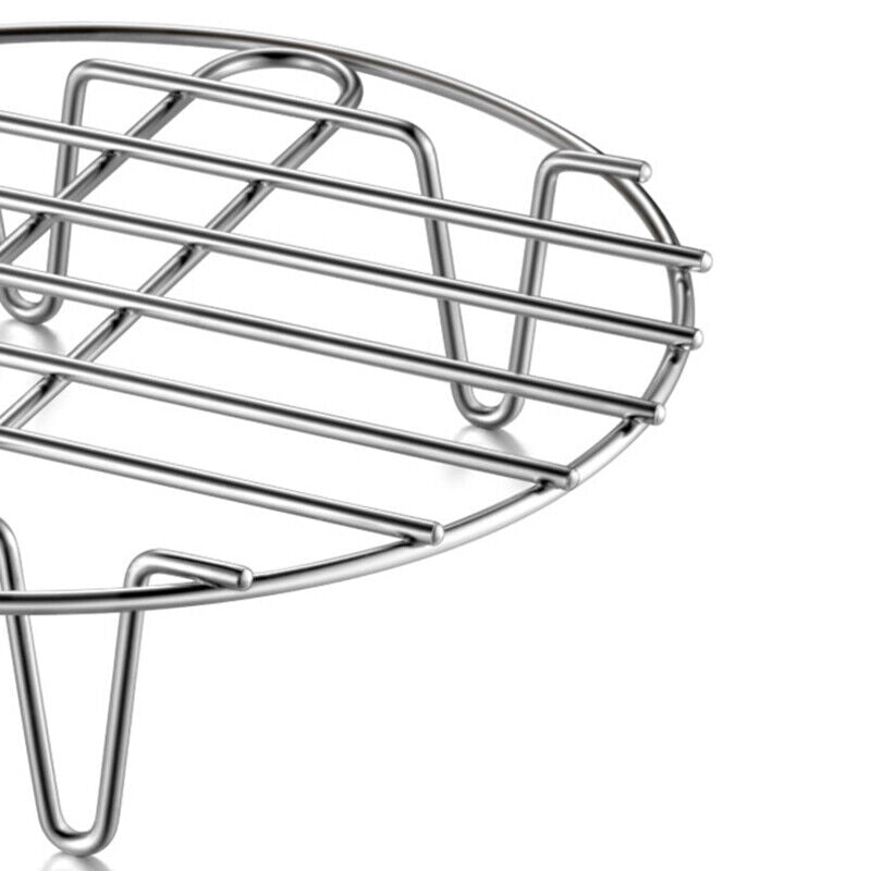Stainless Steel Cookware Steamer Cooking Pot Rack Stand Kitchen Steaming Racks