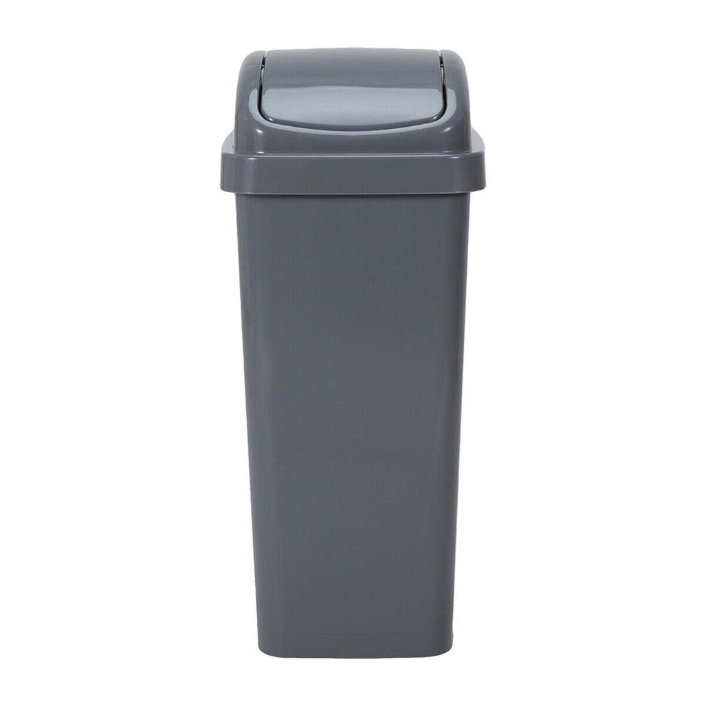 5-55L Rubbish Bin Kitchen Home Garbage Dust Waste Trash Plastic Lid Bin S-Large