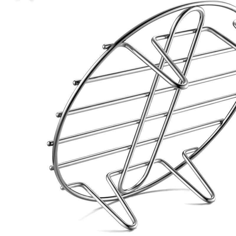 Stainless Steel Cookware Steamer Cooking Pot Rack Stand Kitchen Steaming Racks