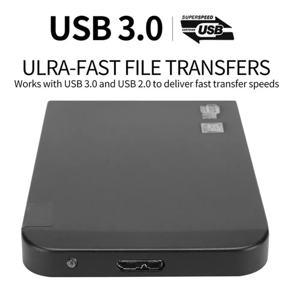 4TB Speedy Portable USB 3.0 External Hard Drive Expansion 3TB HDD 2TB 2.5