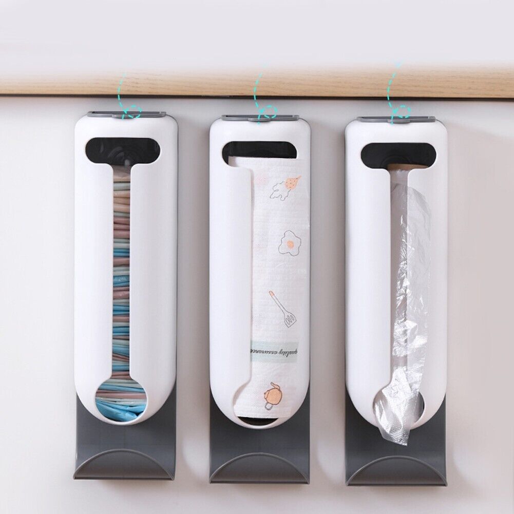 ABS Material Grocery Bag Saver and Dispenser for New and Reusable Bags 