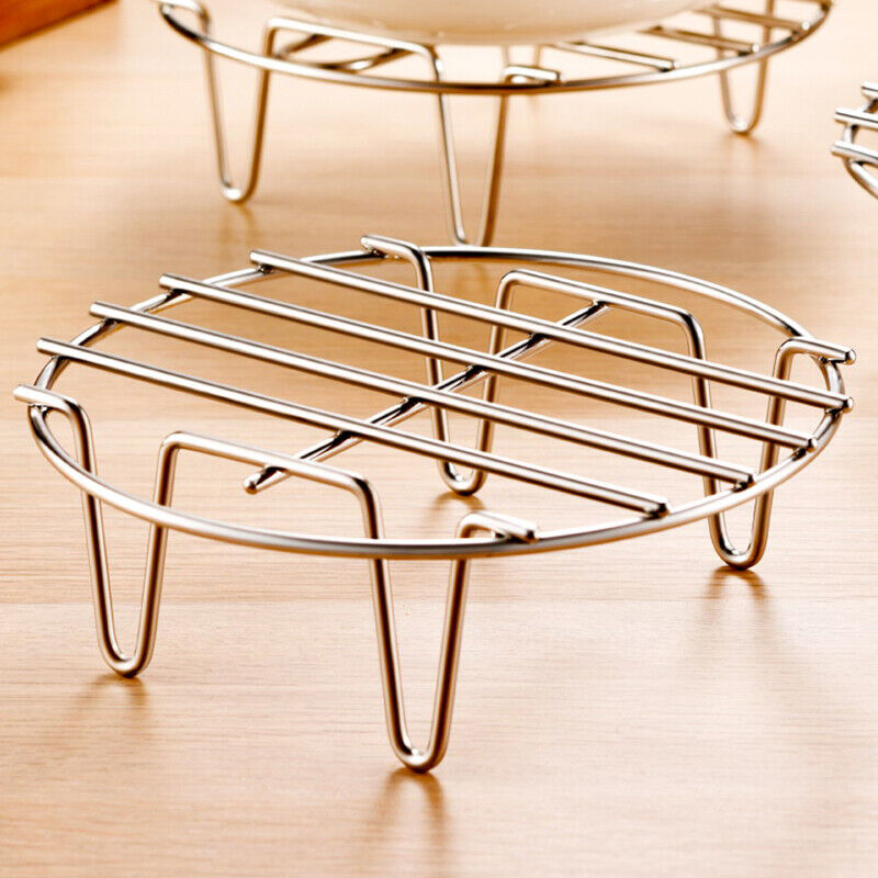 Stainless Steel Cookware Steamer Cooking Pot Rack Stand Kitchen Steaming Racks