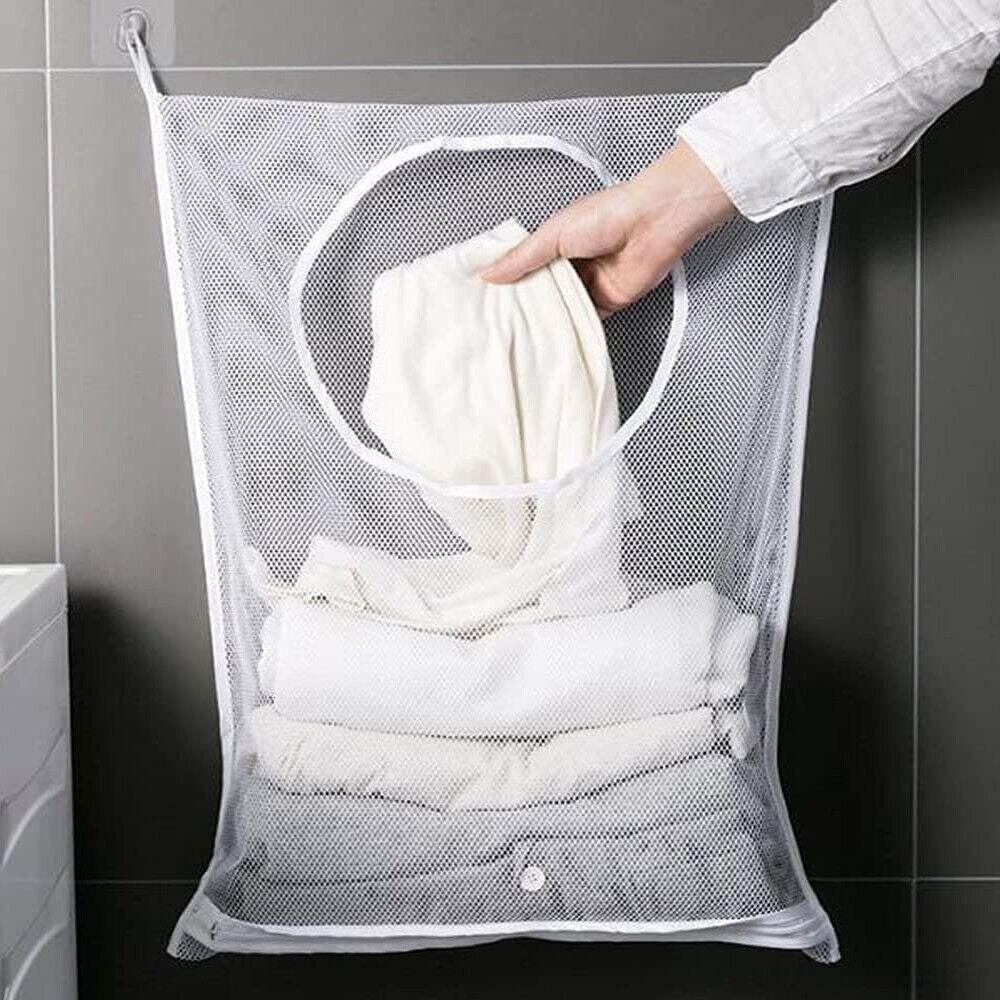 Foldable Laundry Washing Clothes Storage Bag Hamper Basket Bin Organiserr
