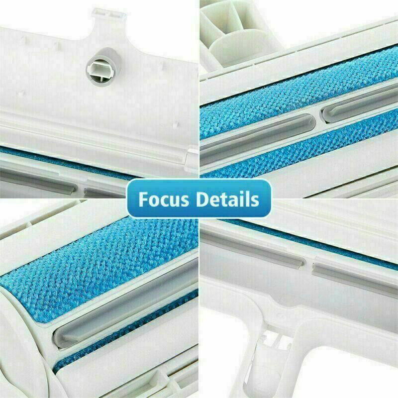 Pet Dog Cat Hair Remover Brush Self Cleaning Hair Remover Fur Removal Brush AU
