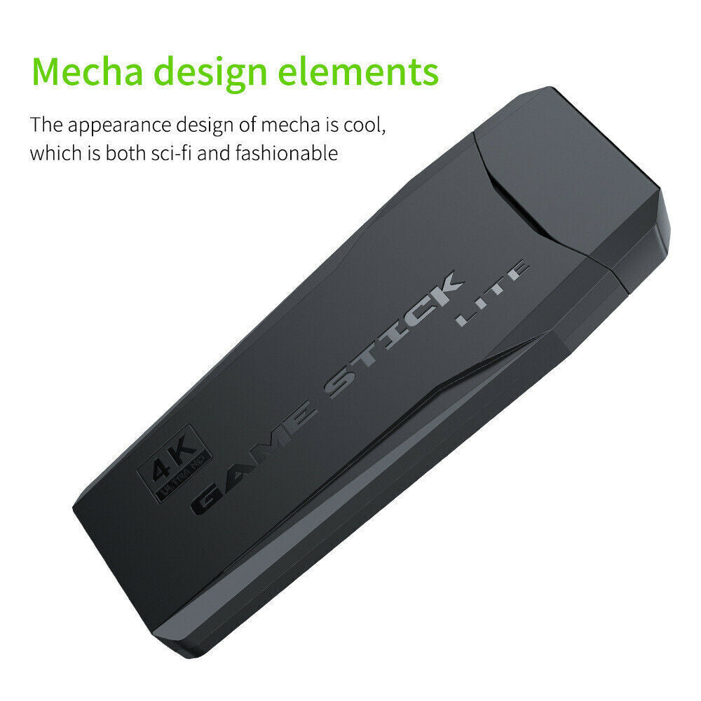 20000+ 4K HDMI TV Video Game Stick Retro Gaming Console W/ 2 Wireless Controller