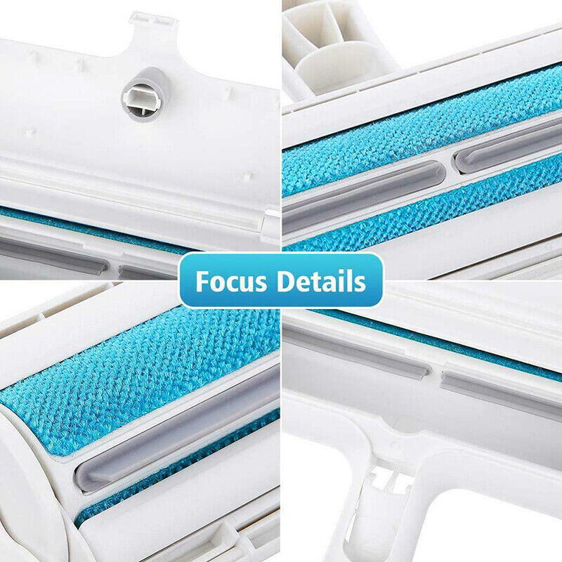 Pet Dog Cat Hair Remover Brush Self Cleaning Hair Remover Fur Removal Brush AU