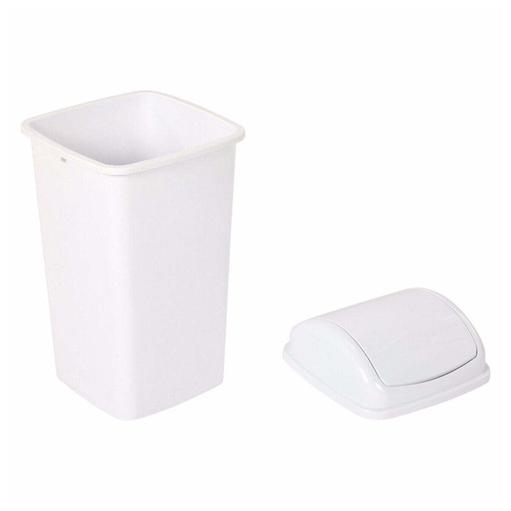 5-55L Rubbish Bin Kitchen Home Garbage Dust Waste Trash Plastic Lid Bin S-Large