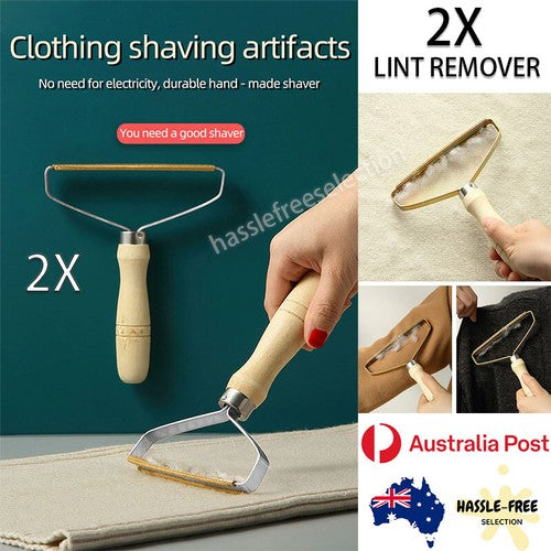 2pcs Lint Remover For Pet Hair Cat Dogs Clothes Shaver Fabric Brush Wool Roller