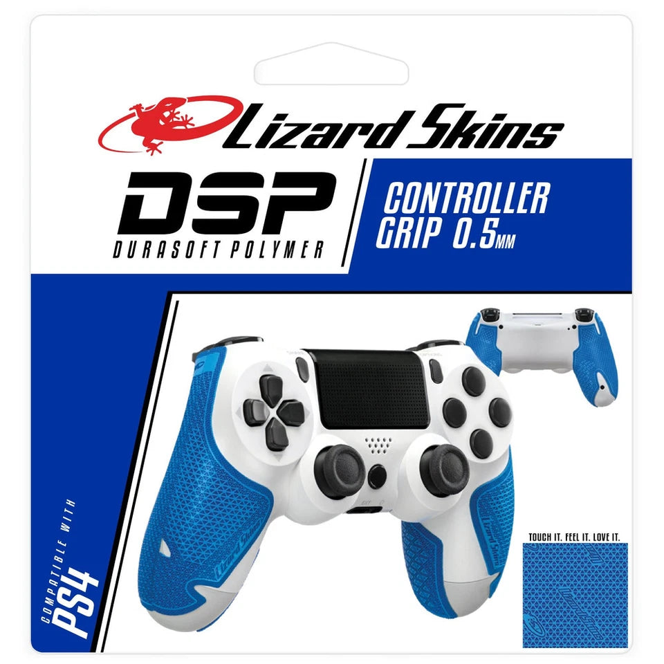 Lizard Skins DSP Skin for PS4 Controller (Polar Blue) NEW
