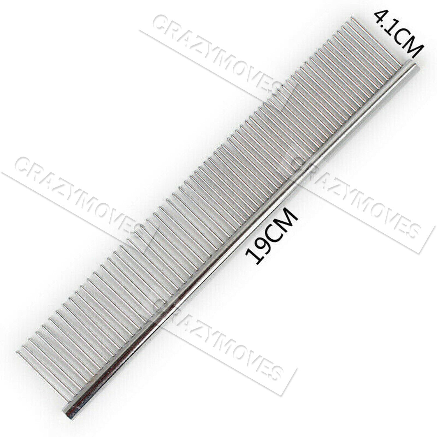 Stainless Steel Teeth Metal Comb Brush Pet Cat Dog Hair Grooming Trimmer